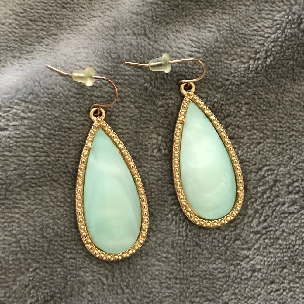 Jewel Raindrop Earrings